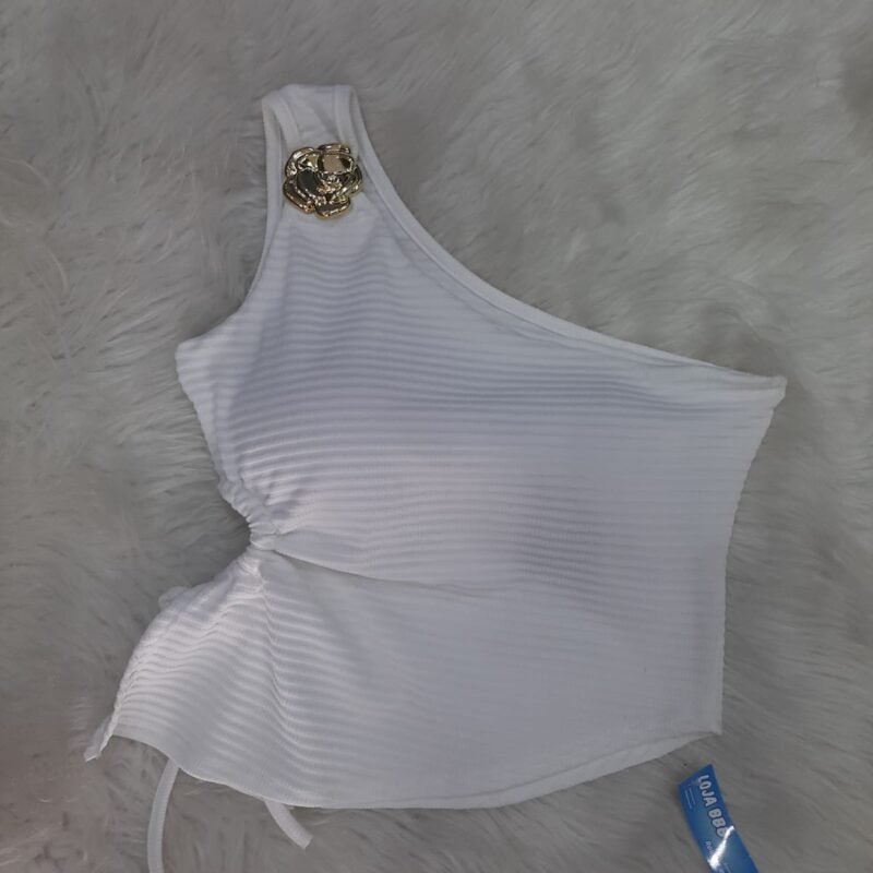 Cropped Mula Manca Com Fivela