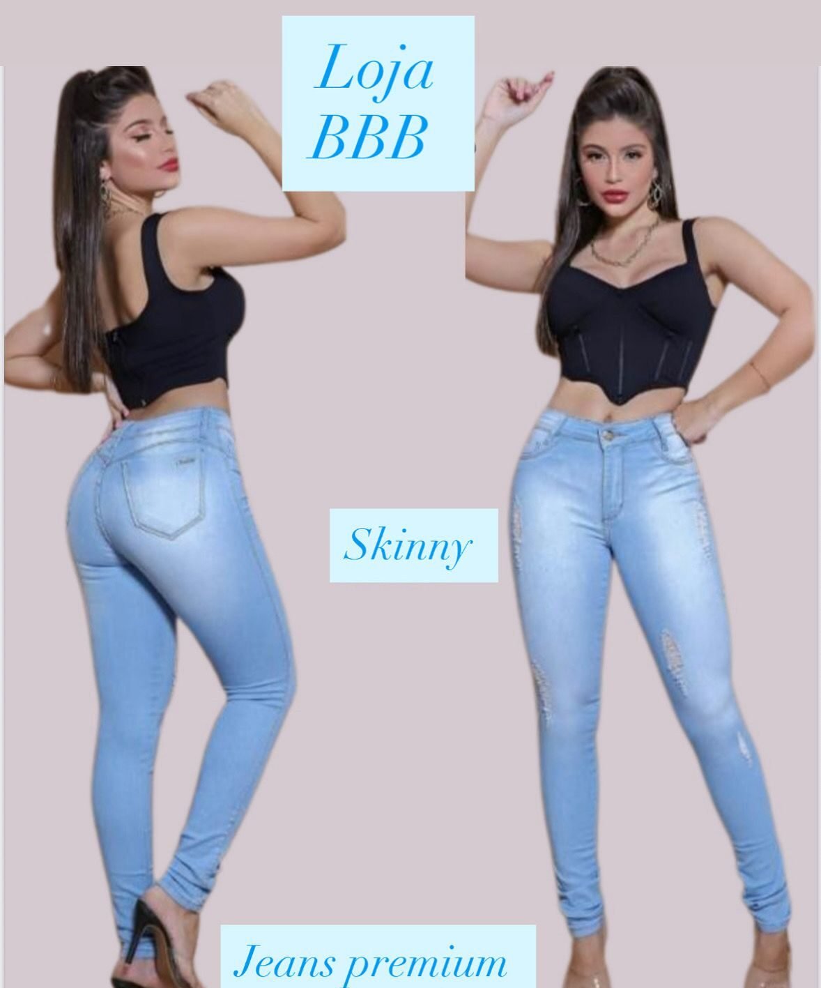 Calça Premium Com Elastano