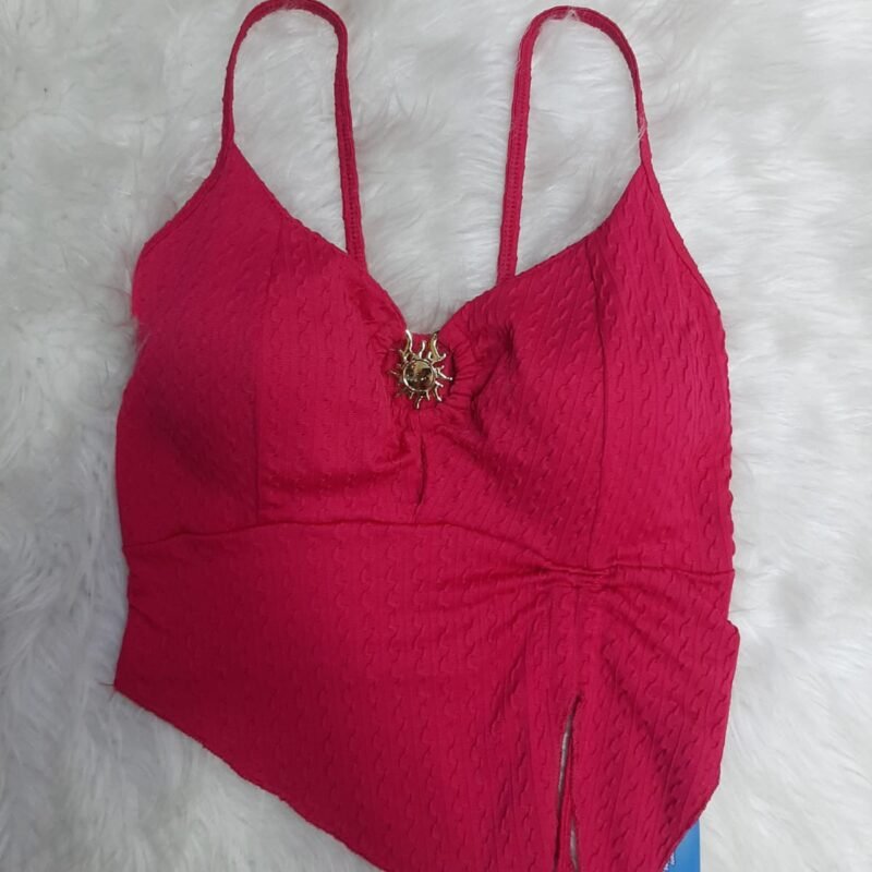 Cropped Assimetrico Alcinha