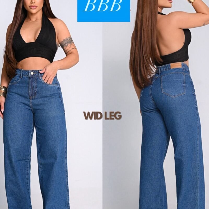 Calça Wide Leg Premium