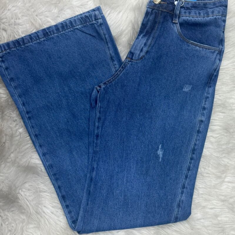 Calça Wide Leg Jeans